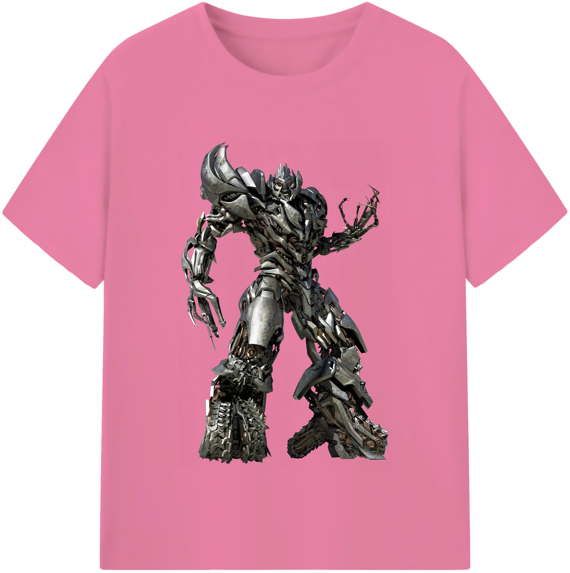 （画像用） Transformers トランスフォーマー 綿100％半袖Tシャツ（フロントプリント）